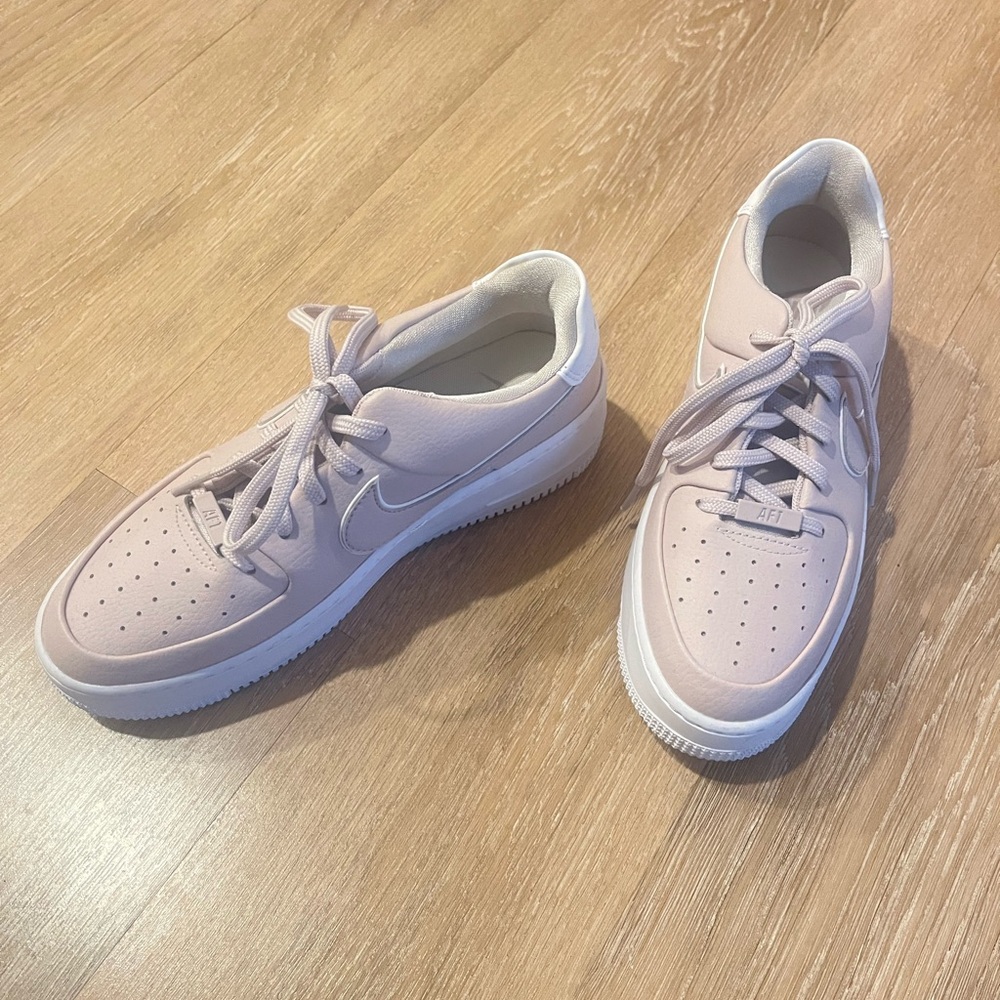 Nike Air Force 1’s in sage